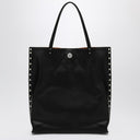 Zanellato Medium Tote Bag A' Spasso Black In Leather
