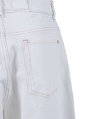 7 For All Mankind Bonnie Curvilinear Milkyway With Raw Cut