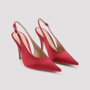 Gianvito Rossi Décolleté Sofia Sling in crepe di raso