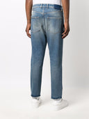Golden Goose Golden M`s Happy Medium Stone Washed Denim