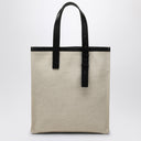 Ferragamo Canvas Tote Bag With Logo