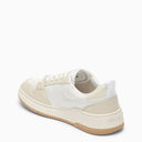 Ferragamo Low White Leather Trainer