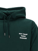 Dr�Le De Monsieur Dark Green Bold Slogan Hoodie