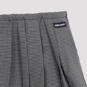 Miu Miu Plissé Check Mini Skirt