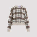 Brunello Cucinelli Check Sweater