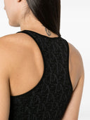 Palm Angels Monogram Jacquard Crop Top
