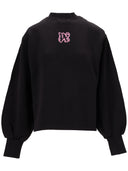 Palm Angels Classic Logo Neon Baloon Crew Black Pi
