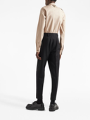 Prada Triangle Logo Cotton Shirt