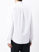 Maison Kitsuné Fox Head Bordery Camiseta clásica