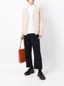 Maison Kitsuné Fox Head Bordery Camiseta clásica