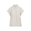 Peserico Linen Short Sleeves Shirt