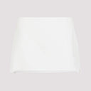 Miu Miu Linen And Cotton Mini Skirt