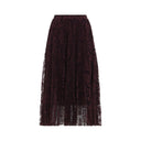 Ermanno Scervino Lace Midi Skirt