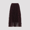 Ermanno Scervino Lace Midi Skirt