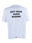 Dr�Le De Monsieur Optic White Bold Slogan T Shirt