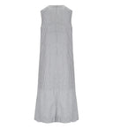 Mm Max Mara Sorriso Striped Long Dress