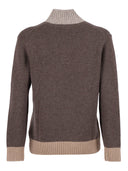 Ballantyne T Neck Pullover Button