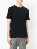 Thom Browne Relaxed Fit Ss Tee W/ Center Back Rwb Stripe In Classic Pique