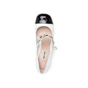 Miu Miu Leather Chain Pumps