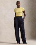 Ralph Lauren 36/1 Yd Cir 1 X1 Rib Ssl Tsh