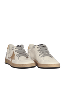 Golden Goose Sneakers Ballstar Nappa Upper Laminated Star And Heel White/Gold