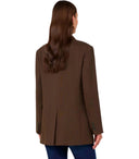 Max Mara Weekend Asta Brown Single Breasted Blazer