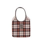 Miu Miu Borse Tartan+Montone