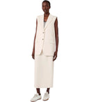 Max Mara Weekend Perle White Skirt