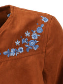 Ermanno Scervino Kids Giubbino Ricamato A Balze
