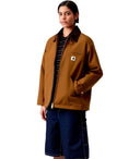 Carhartt Wip W' Clark Hamilton Braune Jacke