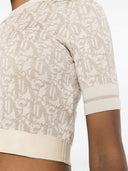 Palm Angels Monogram Jacquard T Shirt