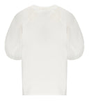 Mm Max Mara Cellula Weiße Bluse