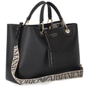 Emporio Armani Myea Black Shopping Bag