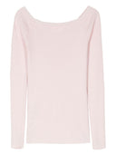 Parosh Fine Ribbed Jumper