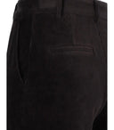 Marella Astrale Black Velvet Trousers