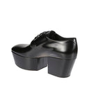 Prada Leather Platform Loafers