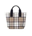 Barbour Maisy Tartan Beige Tote Bag