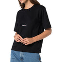 Saint Laurent Cotton Logo T -skjorte
