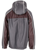 La Rose Hooded Leather Vintage Jacket
