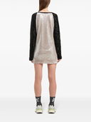 Palm Angels College Palm Sequin Mini Dress