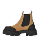 Ganni Cognac-Chelsea-Stiefel