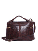Claudio Orciani Mini Bag Joy Exotic Caffe'