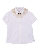 Monnalisa Camicia Popeline Stretch