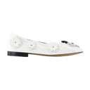Brielle Ballerinas Cecilie Bahnsen Leer wit