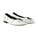 Brielle Ballerinas Cecilie Bahnsen Leer wit
