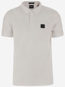 Hugo Boss Cotton Polo Shirt With Logo