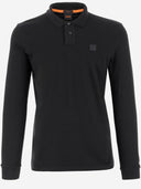 Hugo Boss Stretch Cotton Long Sleeve Polo Shirt
