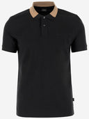 Hugo Boss Cotton Polo Shirt With Logo