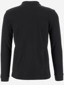 Hugo Boss Stretch Cotton Long Sleeve Polo Shirt