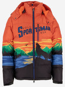 Polo Ralph Lauren Nylon Down Jacket med grafisk printmønster